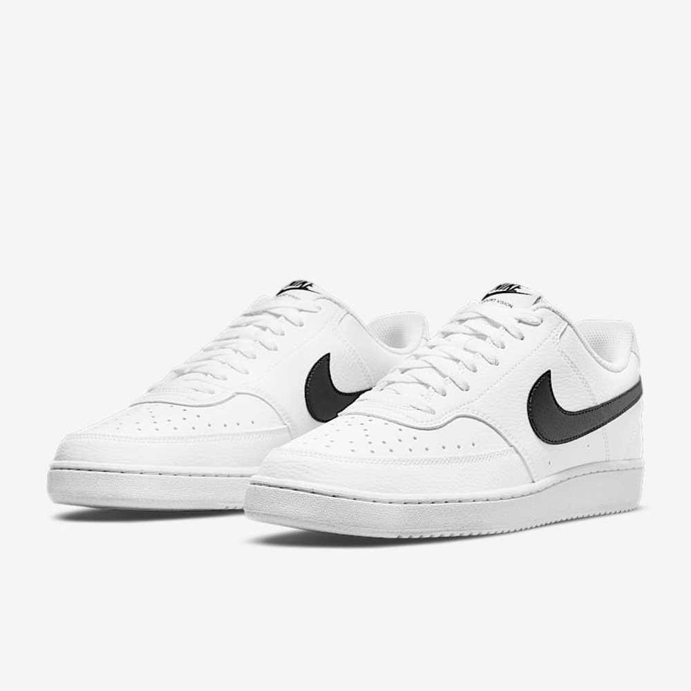 Nike Classic White and Black Court Sneakers